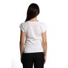 t-shirt censured DONNA OFF WHITE - TW 6456 T JSSG 01 vista posteriore