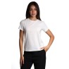 t-shirt peuterey DONNA BIANCA 730 - MENTA 03 - PED5341 vista frontale