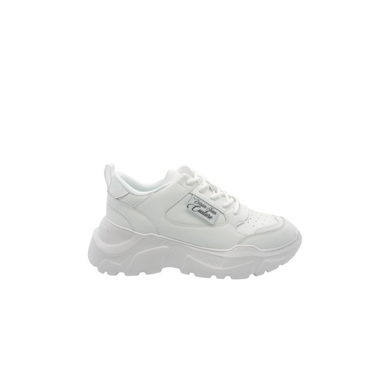 scarpe versace jeans couture DONNA BIANCHE 003 - 79VA3SC2 vista laterale