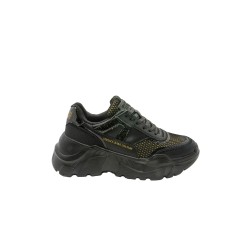 scarpe versace jeans couture DONNA NERE 899 - 79VA3SC4 vista laterale