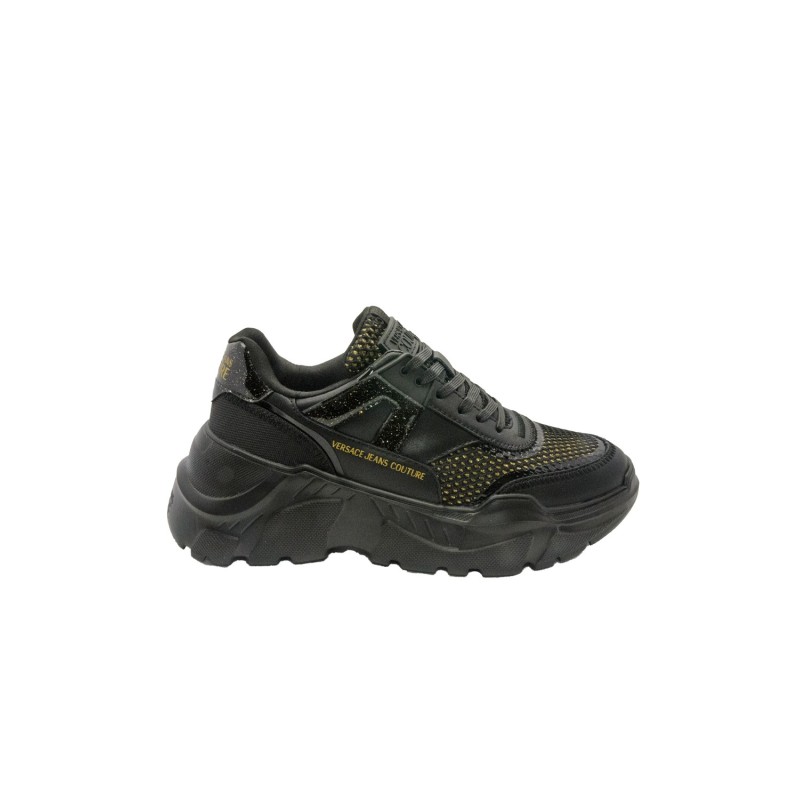 scarpe versace jeans couture DONNA NERE 899 - 79VA3SC4 vista laterale