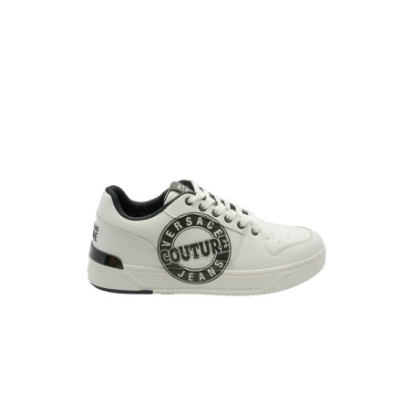 scarpe versace jeans couture UOMO BIANCHE 003 - 79YA3SJ vista laterale