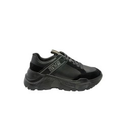 scarpe versace jeans couture UOMO NERE 899 - 79YA3SC2 vista laterale