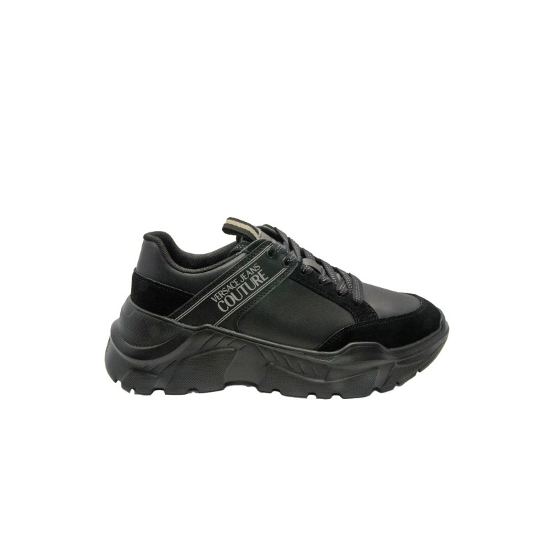 scarpe versace jeans couture UOMO NERE 899 - 79YA3SC2 vista laterale