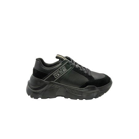 scarpe versace jeans couture UOMO NERE 899 - 79YA3SC2 vista laterale