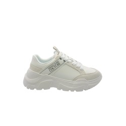 scarpe versace jeans couture UOMO BIANCHE 003 - 79YA3SC2 vista laterale