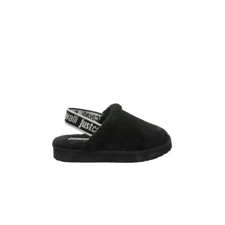 sabot just cavalli DONNA NERI 899 - 79RA3S36 vista laterale