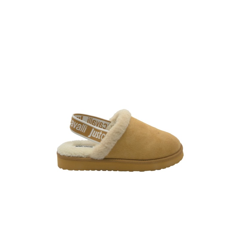 sabot just cavalli DONNA CAMMELLO U68 - 79RA3S36 vista laterale