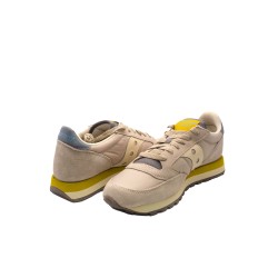 scarpe saucony UOMO BEIGE E YELLOW - JAZZ ORIGINAL - S2044-730 vista frontale