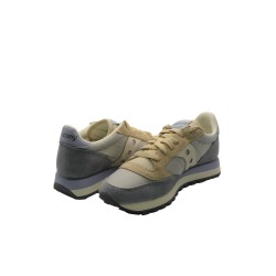 scarpe saucony DONNA GRIGIE E BEIGE GREY/TAN - JAZZ ORIGINAL - S2044-723 vista frontale