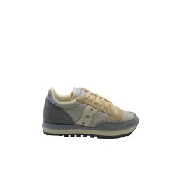 scarpe saucony DONNA GRIGIE E BEIGE GREY/TAN - JAZZ ORIGINAL - S2044-723 vista laterale
