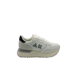 scarpe sun68 DONNA 31 BIANCO PANNA - BIG ALLY vista laterale