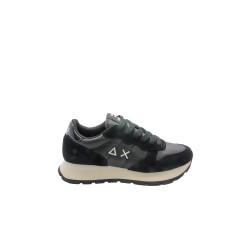 scarpe sun68 DONNA 11 NERE - ALLY BRIGHT NYLON vista laterale