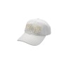 cappello versace jeans couture UNISEX BIANCO E ORO G03 - 79VAZK32 vista laterale