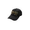 cappello versace jeans couture UNISEX NERO E ORO G89 - 79VAZK32 vista laterale