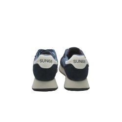 scarpe sun68 UOMO 07 NAVY BLUE - JAKI BICOLOR vista posteriore