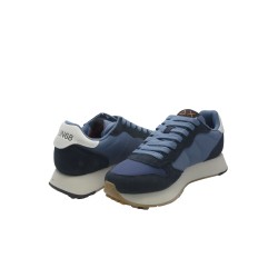scarpe sun68 UOMO 07 NAVY BLUE - JAKI BICOLOR vista frontale