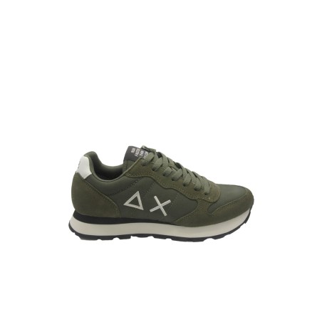 scarpe sun68 UOMO 74 MILITARE SCURO - TOM SOLID vista laterale