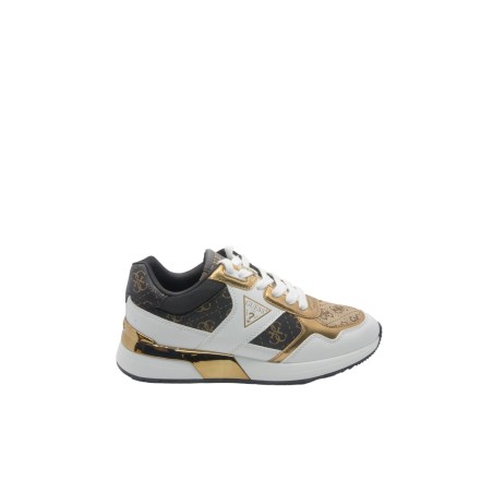 scarpe guess DONNA BEIGE E MARRONI BEIBR - FLFMICFAL12 vista laterale