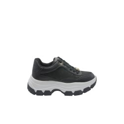 scarpe guess DONNA BLACK -  FLFBRTELE12 vista laterale