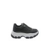 scarpe guess DONNA BLACK -  FLFBRTELE12 vista laterale