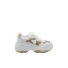 scapre guess DONNA BIANCHE E BEIGE BEIBR - FLTHP4FAL12 vista laterale