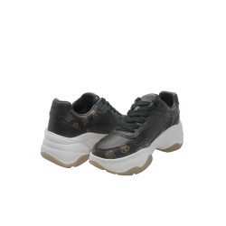 scarpe guess DONNA NERE E MARRONI BLKBR - FLTHPYFAL12 vista frontale