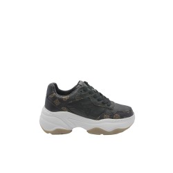 scarpe guess DONNA NERE E MARRONI BLKBR - FLTHPYFAL12 vista laterale