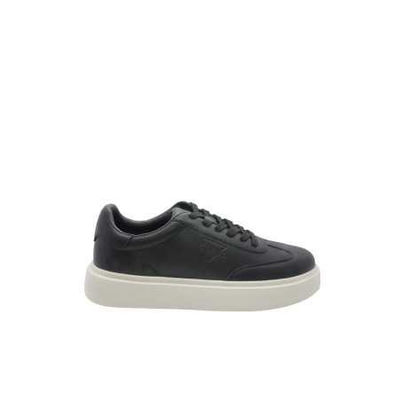 scarpe guess UOMO BLACK - FMFPLALEA12 vista laterale