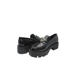 mocassini guess DONNA BLACK - FLTYNKELE14 vista frontale