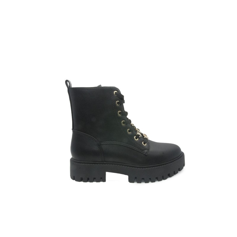 anfibi guess DONNA BLACK - FLTFNAELE10 vista laterale