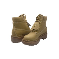 anfibi guess DONNA CAMMELLO TAN - FLTLVYELE10 vista frontale