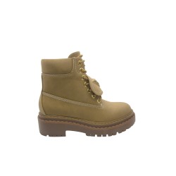 anfibi guess DONNA CAMMELLO TAN - FLTLVYELE10 vista laterale