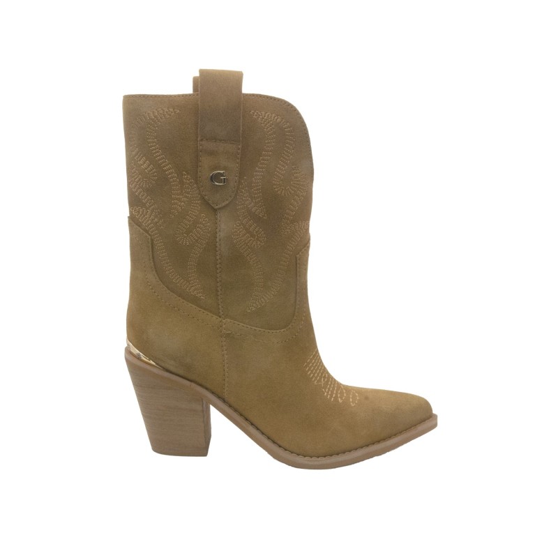 stivaletti guess DONNA CAMMELLO TAN - FLTSALSUE10 vista laterale