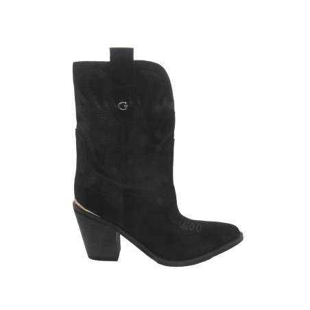 stivaletti guess DONNA BLACK - FLTSALSUE10 vista laterale