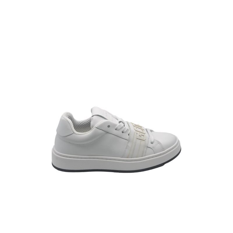 scarpe gcds UOMO WHITE - GCU1012 009 vista laterale