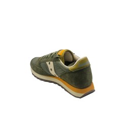 scarpe saucony UOMO VERDI E AVORIO FOREST/IVORY - JAZZ ORIGINAL - S2044-729 vista posteriore