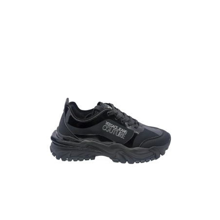 scarpe versace jeans couture UOMO NERE 899 - 79YA3SIB vista laterale