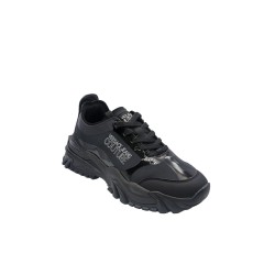 scarpe versace jeans couture UOMO NERE 899 - 79YA3SIB vista frontale