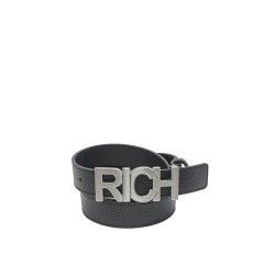 cintura john richmond DONNA BLACK E SILVER - RWA25112CI vista frontale