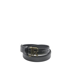 cintura john richmond DONNA BLACK E GOLD - RWA25115CI vista frontale