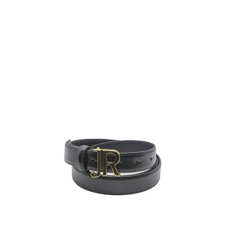 cintura john richmond DONNA BLACK E GOLD - RWA25115CI vista frontale