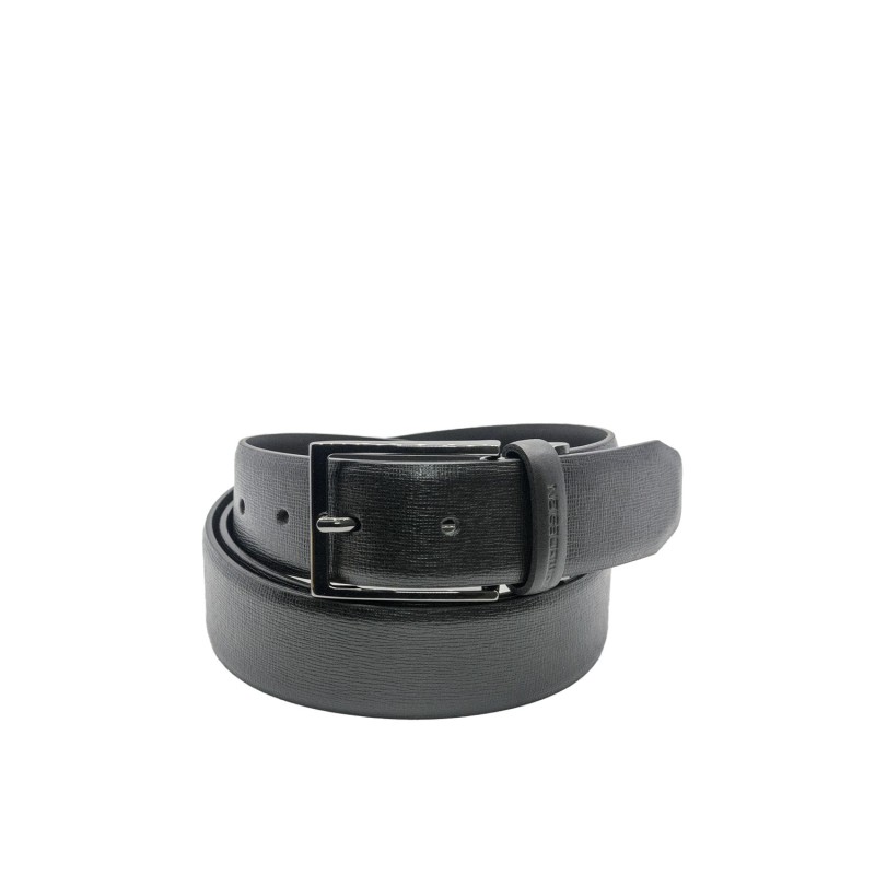 cintura momodesign UOMO BLACK - MO-77CN vista frontale