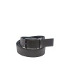 cintura reversibile momodesign UOMO BLACK E T.MORO - MO-88CN vista frontale marrone scuro