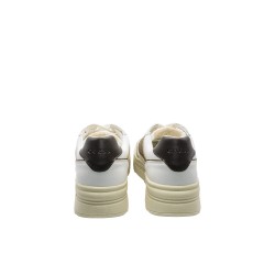 scarpe guess UOMO BIANCHE E BEIGE BEIBR - FMJWILEA12 vista posteriore