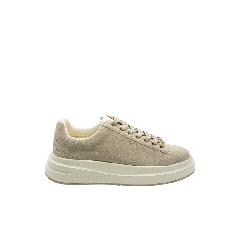 scarpe guess UOMO BEIGE - FMTLBASUE12 vista laterale
