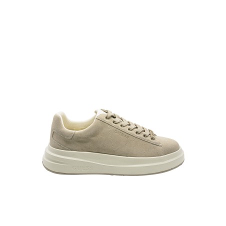 scarpe guess UOMO BEIGE - FMTLBASUE12 vista laterale