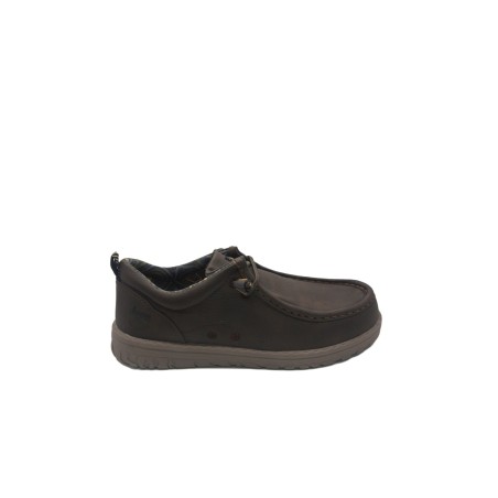 scarpe jeep UOMO 030 DK.BROWN - SAMOA WALLEBEE - JM52111A vista laterale
