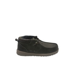 scarpe alte jeep UOMO 020 MILITARY - SAMOA WALLABEE MID - JM52112A vista laterale