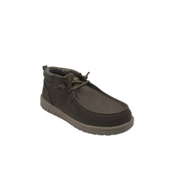 scarpe alte jeep UOMO 030 DK.BROWN - SAMOA WALLEBEE MID - JM52112A vista frontale